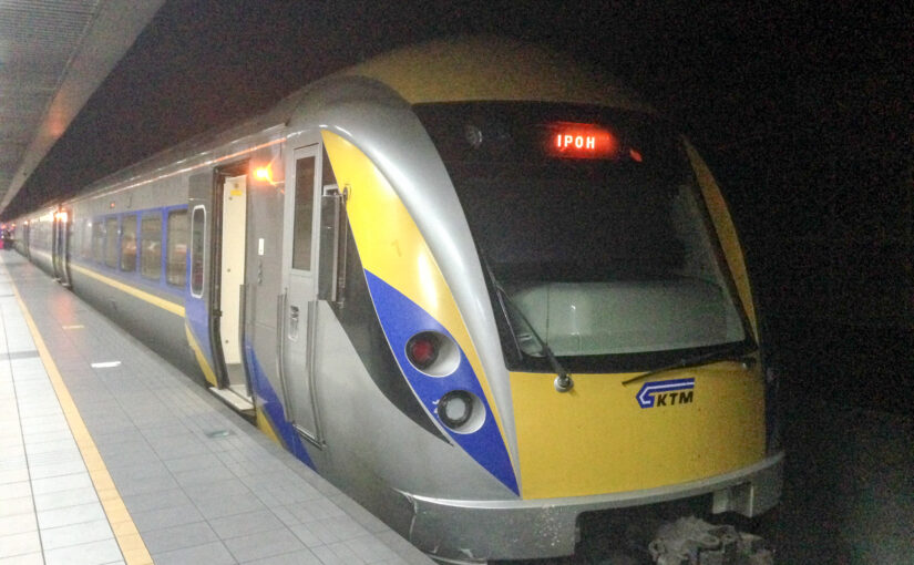 KTM Class 91 digunakan untuk perkhidmatan ETS, Jan 2015